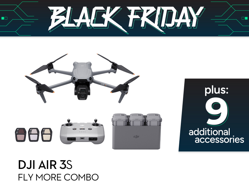 DJI Air 3S Black Friday Combo